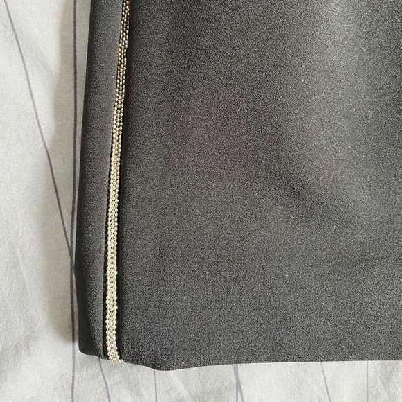 Pencil skirt - black with beading - Picture 4 of 4